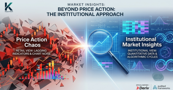 Khiguee Wealth institutional market insights versus retail price action trading.